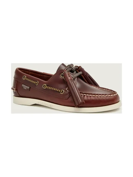 Weekend MaxMara Bőr loafer cipők barna
