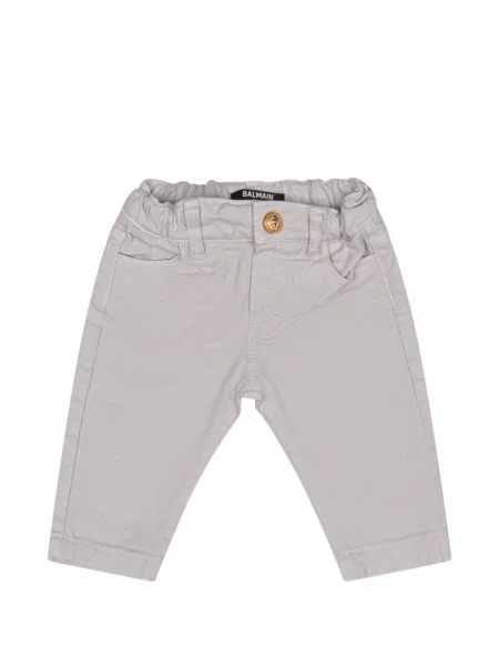 Dětské kalhoty Balmain šedé
