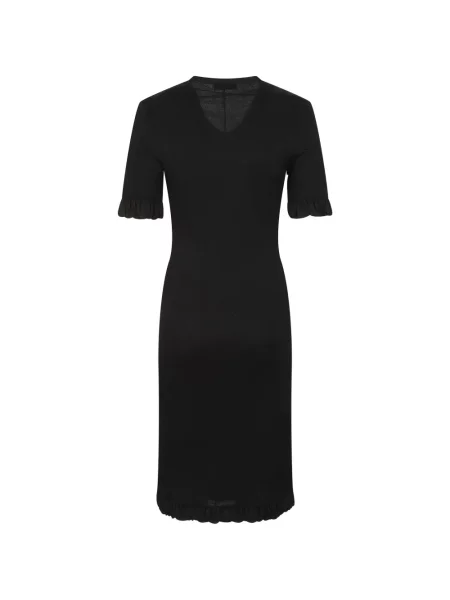 Rochie midi Jil Sander negru