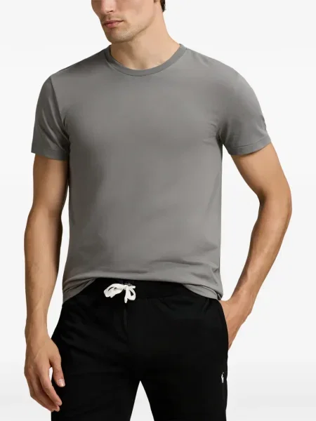 Briaunotas pusiau užtrauktukas zomšinės bokseriai Polo Ralph Lauren balta