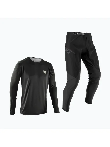 Тениска Leatt черно