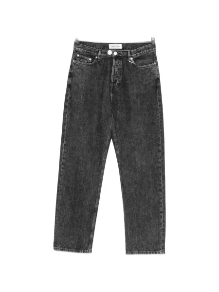 Дънки straight leg Samsøe Samsøe сиво