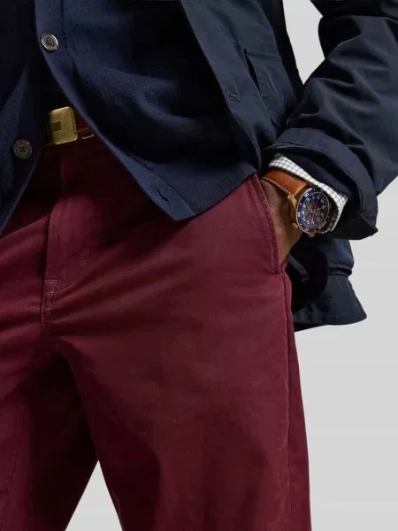 Prosty spodnie z mieszanka bawełny Polo Ralph Lauren