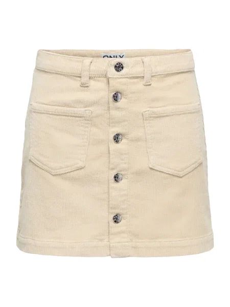 ONLY Fustă ONLAMAZING fildeş
