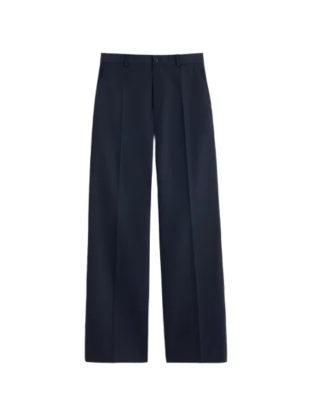 Pantaloni Maison Margiela de lână gri