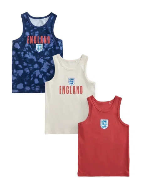 Next Tricou England FA albastru / bleumarin / roșu cireș alb