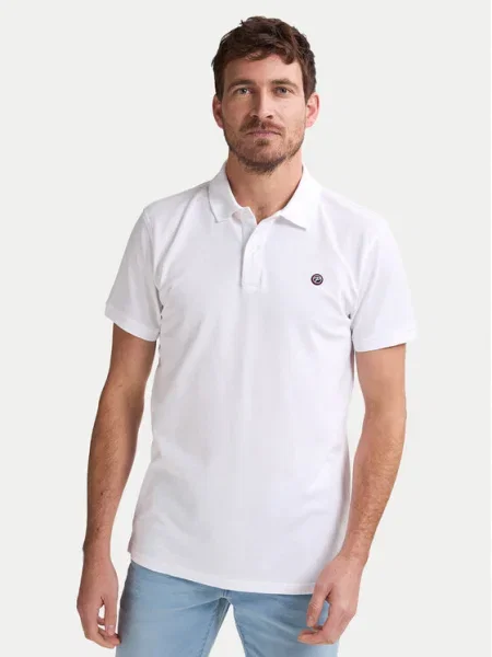 Petrol Industries Tricou polo alb