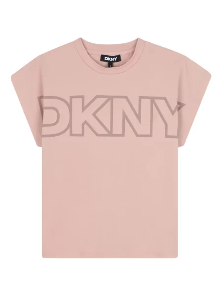 Koszulka dziecięca Dkny różowa