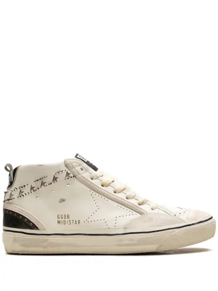 Sneakerși Golden Goose Mid Star alb