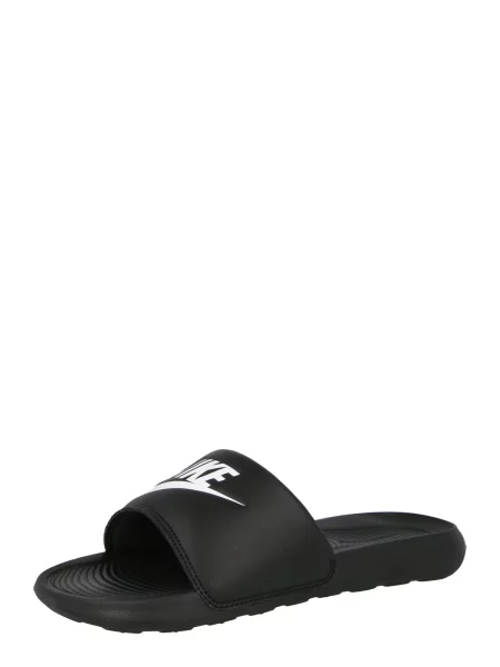 Nike Sportswear Saboți Victori One negru alb