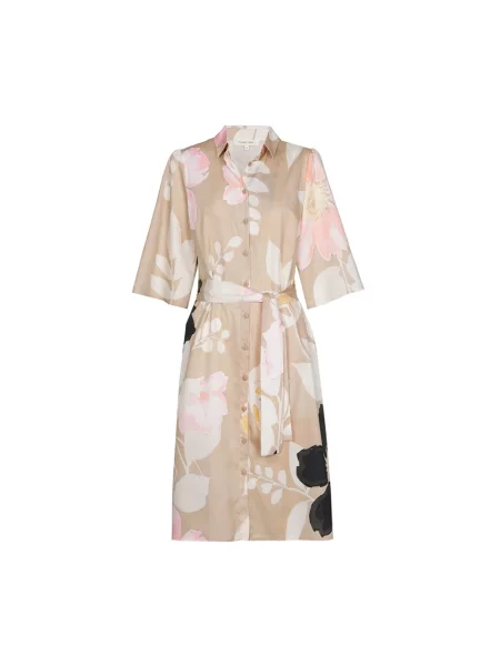 Sukienka koszulowa Marie Méro z nadrukiem różowa