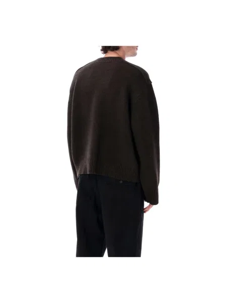 Sweter Studio Nicholson wełniany brązowy
