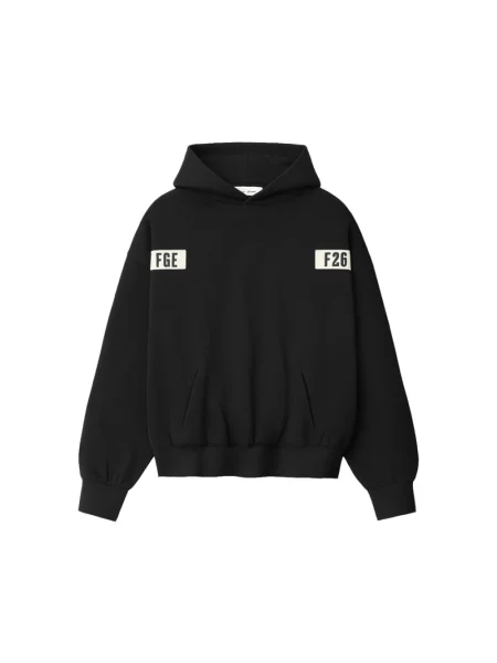 Bluza z kapturem Fear Of God polarowa czarna