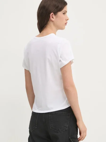 Tričko Abercrombie & Fitch bílá