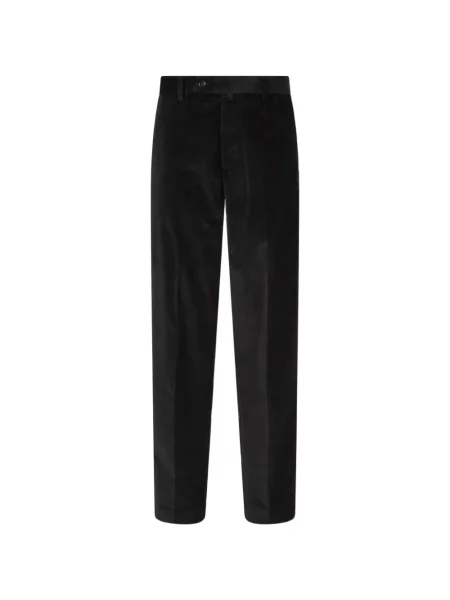 Pantaloni Berwich de catifea cord negru