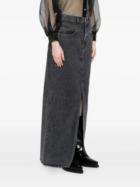 Fusta maxi Slvrlake negru