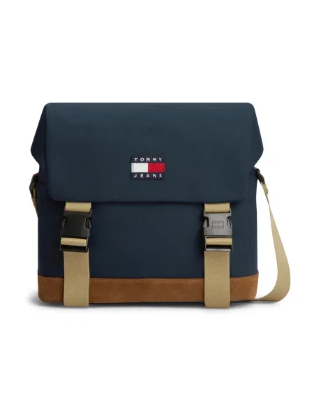 Geantă crossbody Tommy Jeans albastru