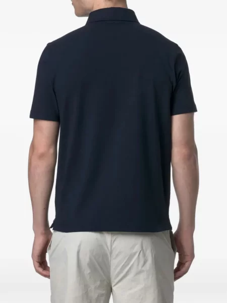 Tricou polo K-way albastru