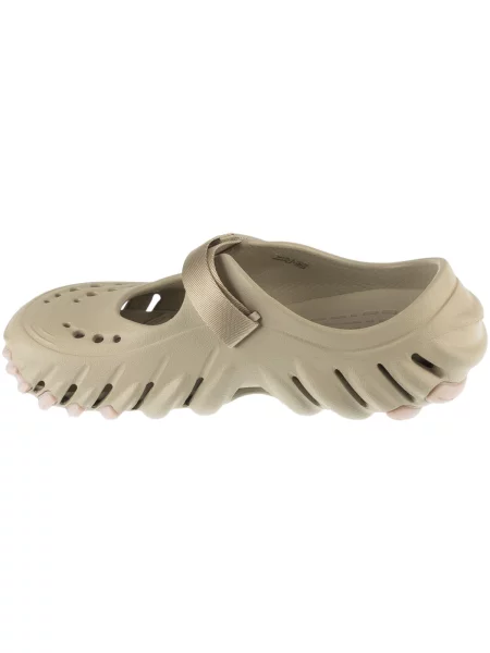 Pantofi cu toc Crocs bej