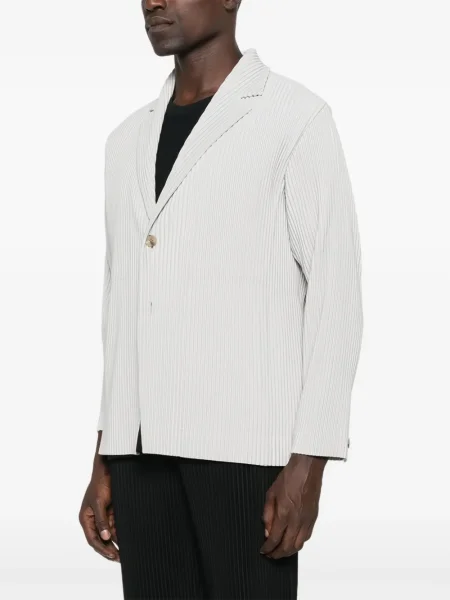 Sacou Homme Plisse Issey Miyake plisat gri