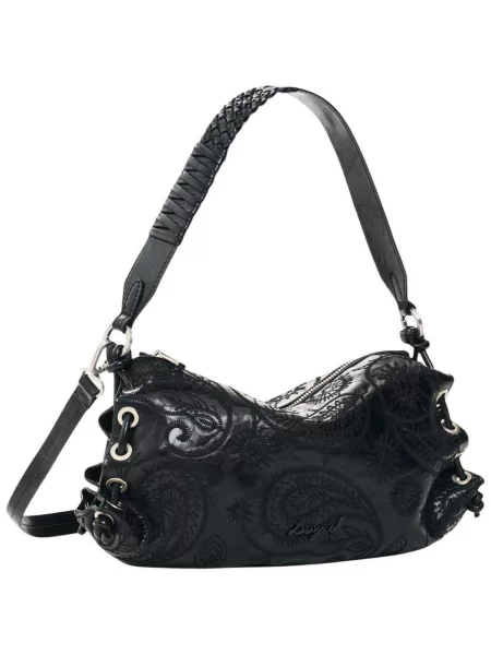 Crossbody táska Desigual fekete