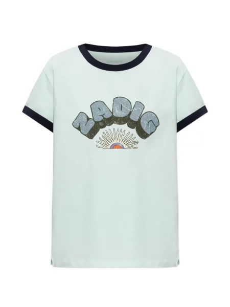 Tricou Zadig&voltaire cu imagine albastru