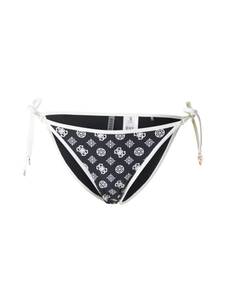 Guess Bikini partea de jos Negru alb