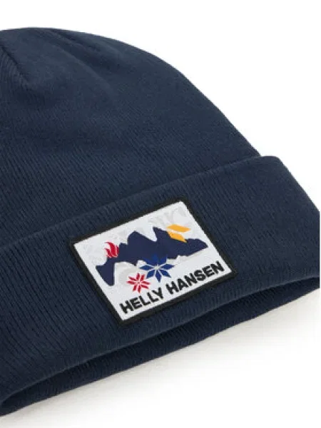 Čiapka Helly Hansen Rib Beanie Tmavomodrá námorníctvo