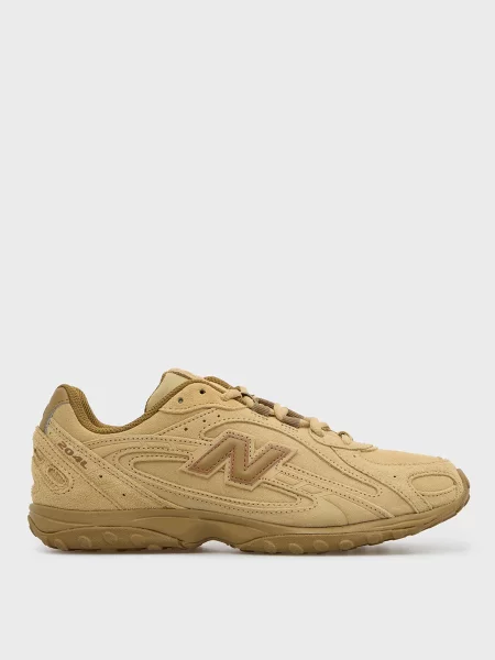 Замшеві кросівки New Balance жовті
