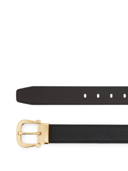 Cu centură reversibil curea Ferragamo negru