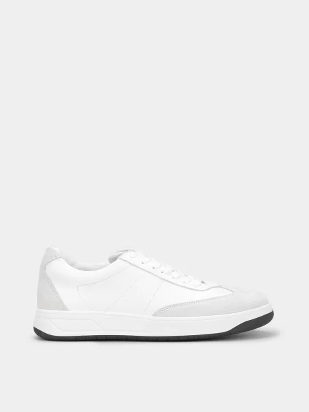 Braska Кросівки Шкіра/замша білий