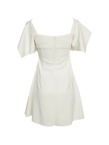 Rochie mini Chats By C.dam alb