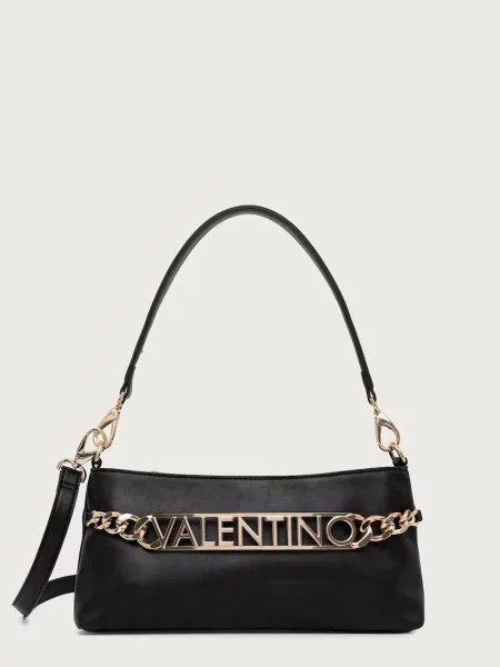Geanta crossbody Valentino din piele negru