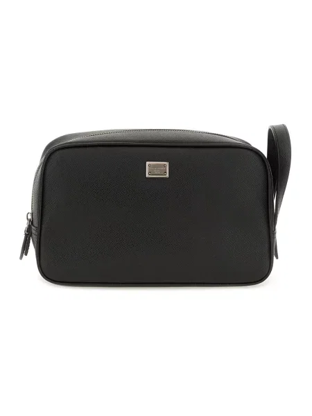 Torba Dolce And Gabbana skórzana czarna