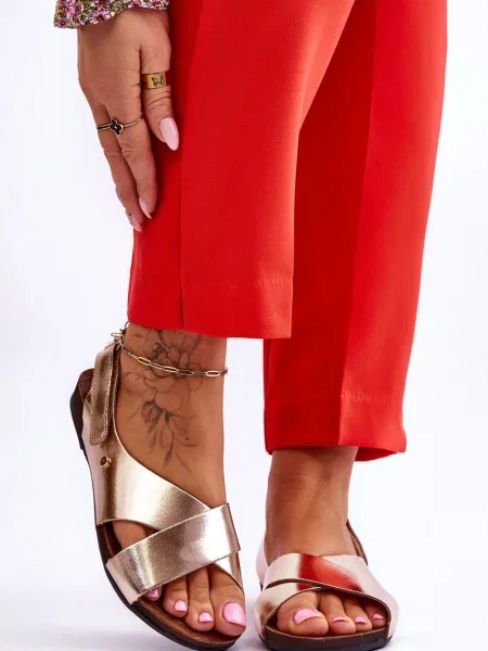 Сандали Zazoo с велкро кафяво