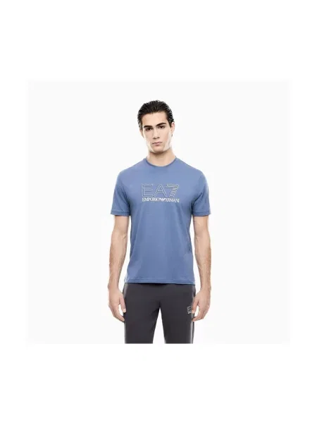 Tričko Emporio Armani modrá