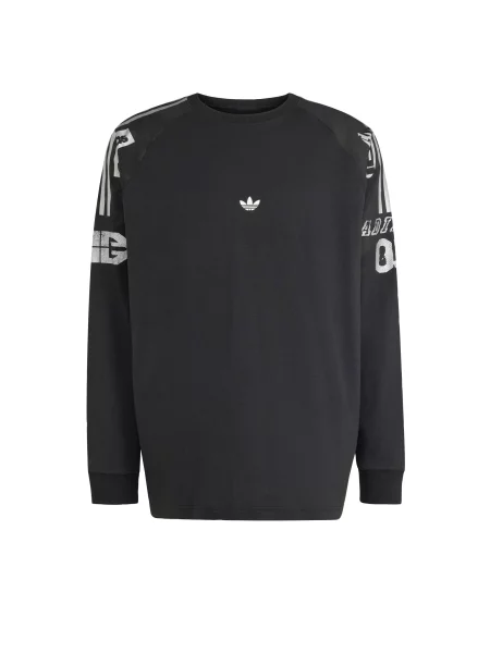 ADIDAS ORIGINALS Majica Adilenium 6 črna / off-bela bela