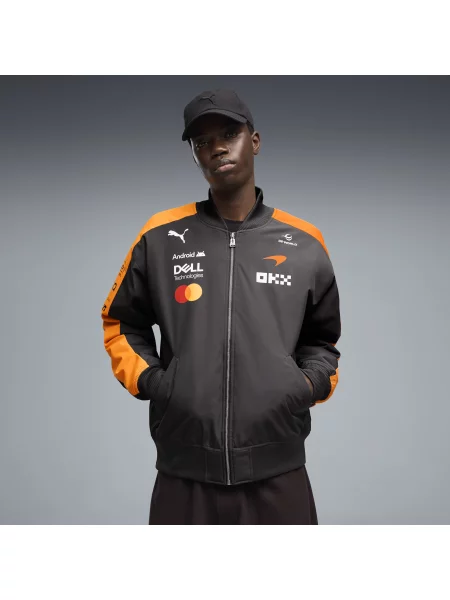 Kurtka bomberka PUMA x McLAREN RACING Replica Akcesoria S pomarańczowy