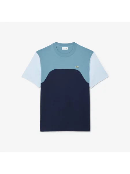 Футболка Lacoste голубая