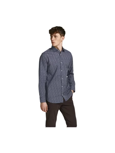 Koszula Jack & Jones niebieska