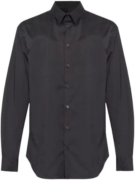 Klasična s ovratnikom košulja Giorgio Armani crna