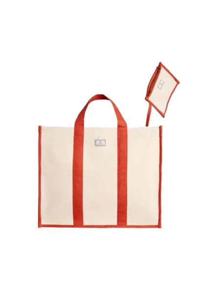 Torebka Ines De La Fressange Paris czerwona