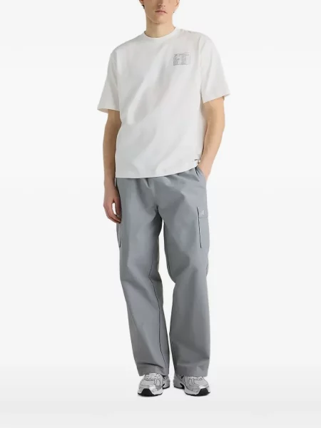 Decupat tricou New Balance cu imagine negru