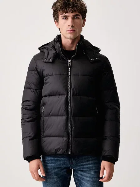 Guess Geacă de iarnă negru