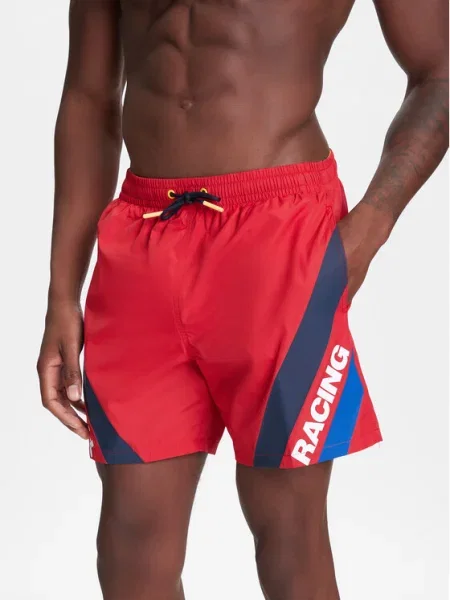Pepe Jeans Pantaloni scurți pentru înot Red Bull Racing roșu