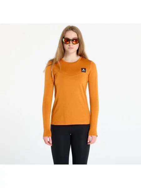 Majica z dolgimi rokavi Saysky oranžna