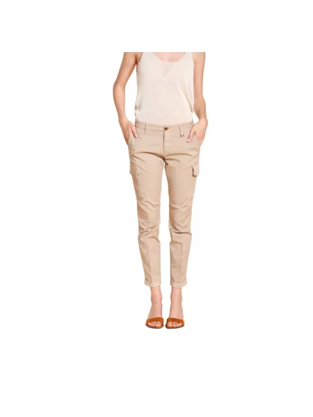 Spodnie cargo Mason's beżowe