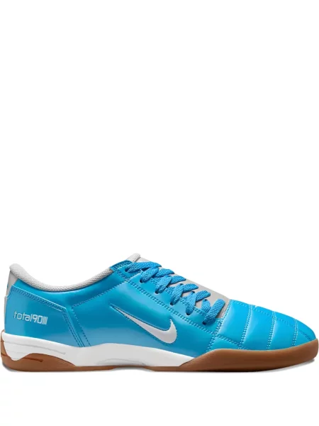 Sneakerși Nike Air Force 1 cu șireturi din dantelă cu perle alb