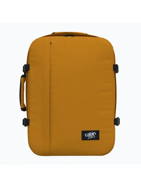CabinZero Classic 44 l hűvös túra hátizsák. Méret: 44 l narancssárga