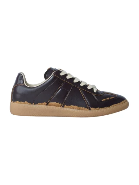 Sneakersy Maison Margiela brązowe